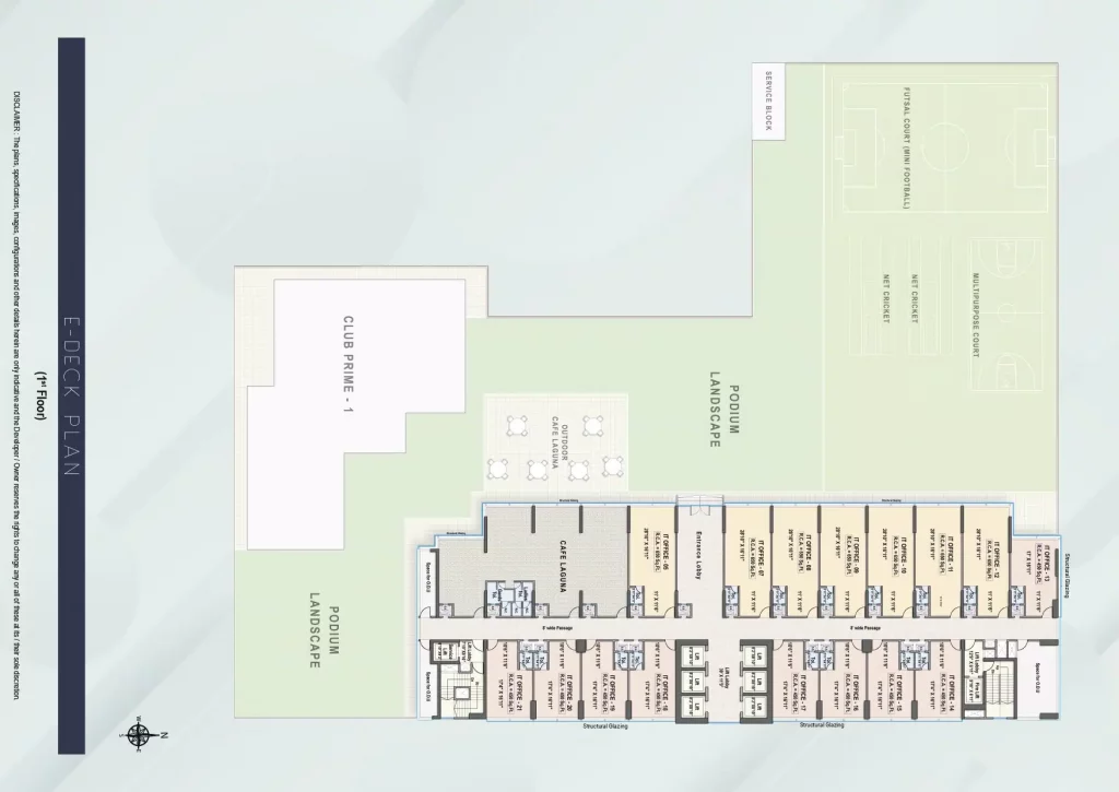 Raheja Prime ONE - Floor and Unit plan